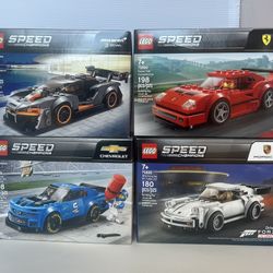 LEGO 75890 Ferrari F40 Competition 75891 Chevrolet Camaro ZL1 Race Car 75892 McLaren Senna and 75(contact info removed) Porsche 911 Turbo 3.0