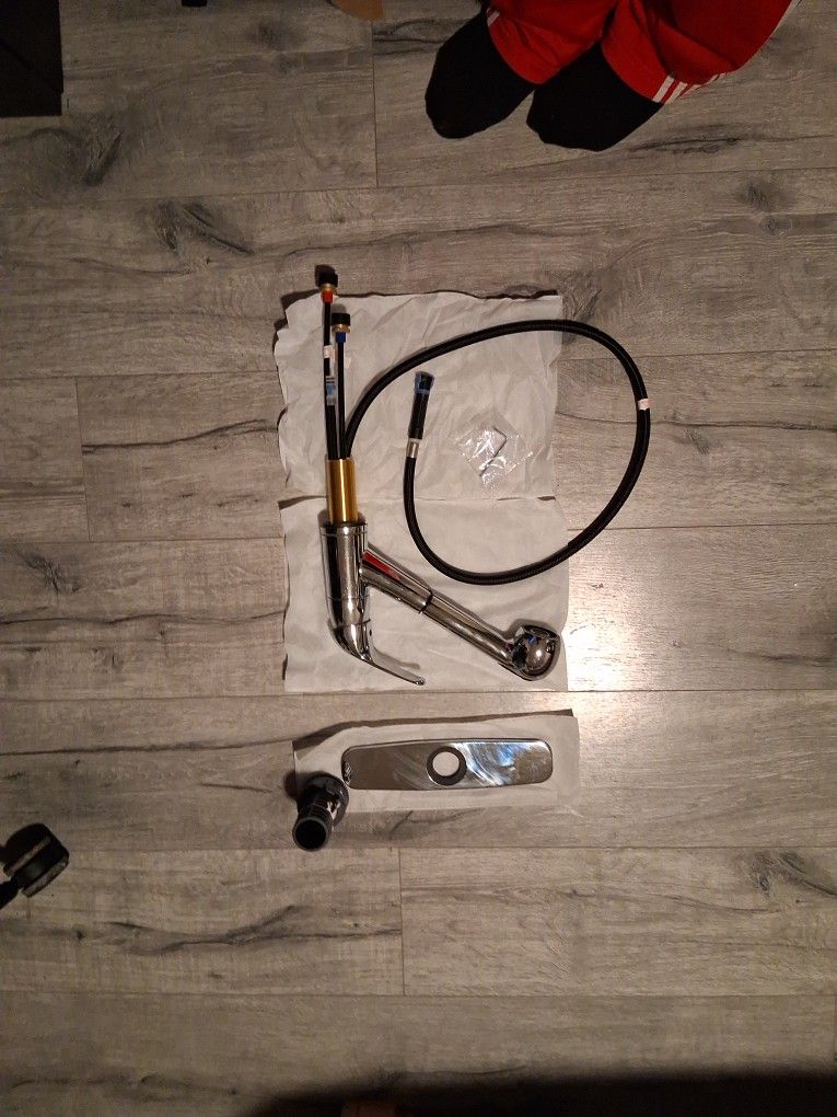 Chrome Kitchen Faucet 