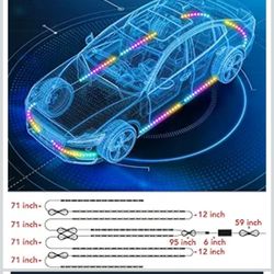 Car Underglow LEDs With Matching Interior LEDs 