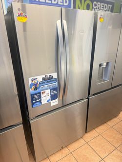 🌟 3/12 - 3/15 SALE 🌟 LG 33 in. W. 21 cu.ft. SMART Counter Depth MAX French Door Refrigerator with Ice Maker