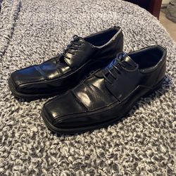 Aldo Black leather dress shoes 