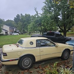 1989 Chrysler Maserati tC