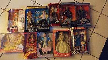 Vintage Collectible Barbies And Ken Dolls