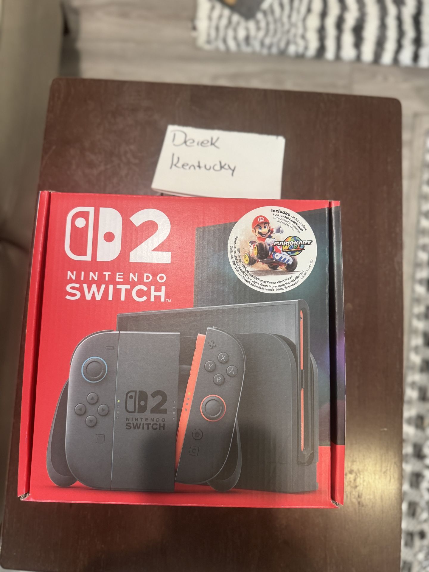 Nintendo Switch Console Mario Kart Bundle