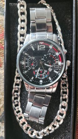 Watch/ Necklace Set