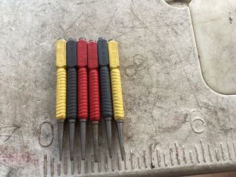 Two sets of Stanley punches