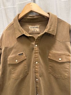 Poncho shirt size 3xl like new
