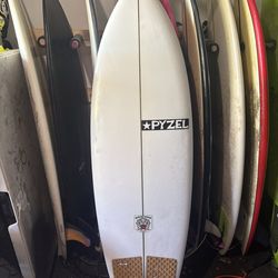 5’4” Pyzel White Tiger Surfboard – Like New | $550