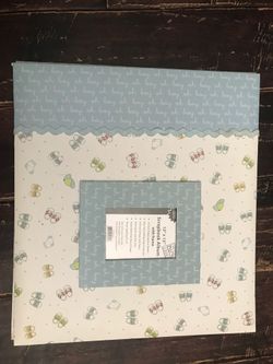 Acid free Baby Boy Scrapbook