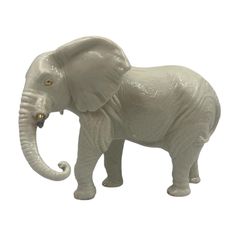 Vintage Lenox Ivory porcelain elephant Left Turn