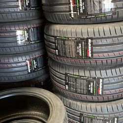 215/45/17 Tires Set 
