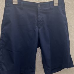 Mens Size 30 Blue 10 Inch Golf Shorts