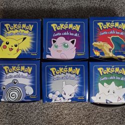 Vintage Nintendo Burger King 23k Gold Pokémon Cards Set Plus Playables Mewtwo