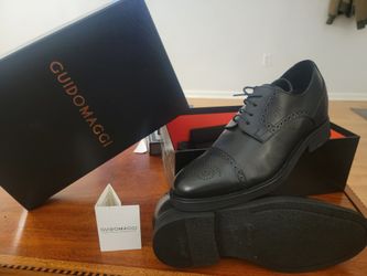 Guido Maggi Alberobello Full Grain Shoes Black - NIB