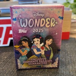 *SEALED* 2025 Topps Disney Wonder Blaster Box (1 Exclusive Parallel)