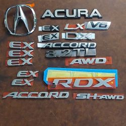 Acura & Honda Emblems 