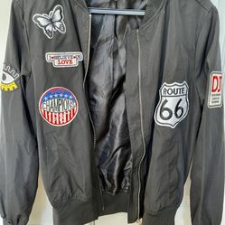 Girl’s Spring Black Jacket 