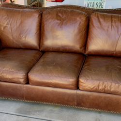Leather Couch 