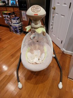 Fisher price cradle and swing
