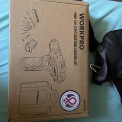 Pink 12V Cordless Drill Driver Kit