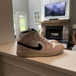 Jordan Mids- Barely Rose