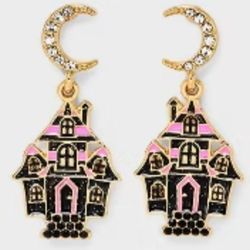 SUGARFIX by BaubleBar Haunted House earrings