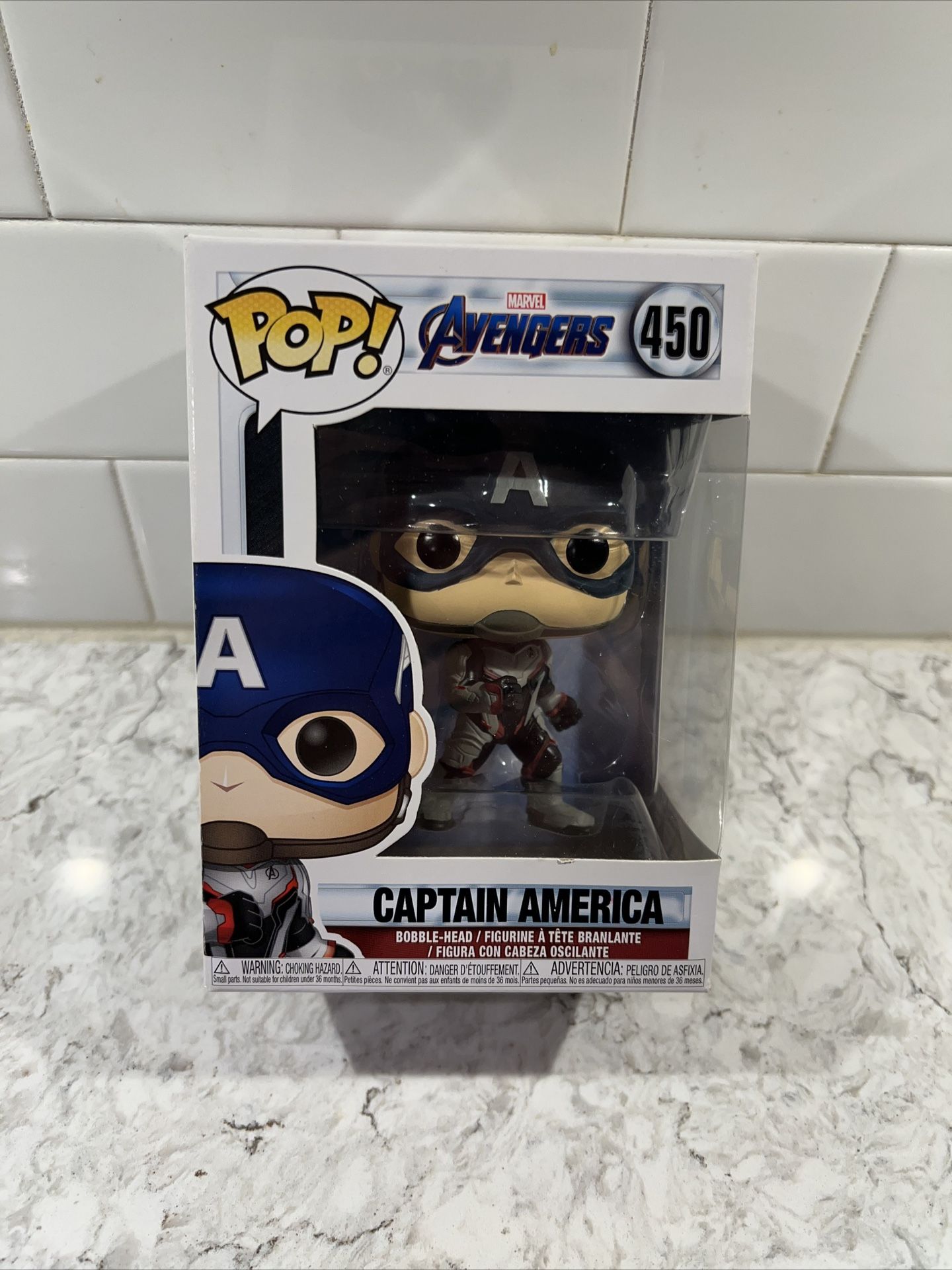 Funko Marvel Avengers Endgame Captain America #450