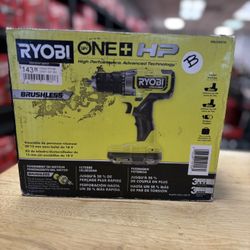 ONE+ HP 18V Brushless Cordless 1/2 in. Drill/Driver Kit with (2) 2.0 Ah HIGH PERFORMANCE Batteries, Charger, and Bag