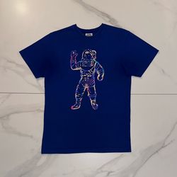 Billionaire Boys Club BB Astro SS Tee Blue T-Shirt   Size Medium — Chest 19” / Length 28”  Preowned with some faint stains and a very minor loose thre