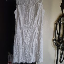 Women's Little White Dress