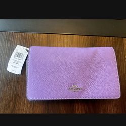 Coach Purple Purse 👛 New With Tag Original! Super sale 