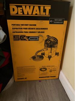 Portable wet, dry vacuum