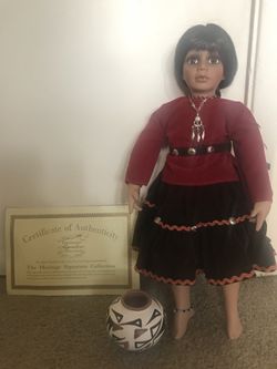 Heritage signature collections porcelain doll
