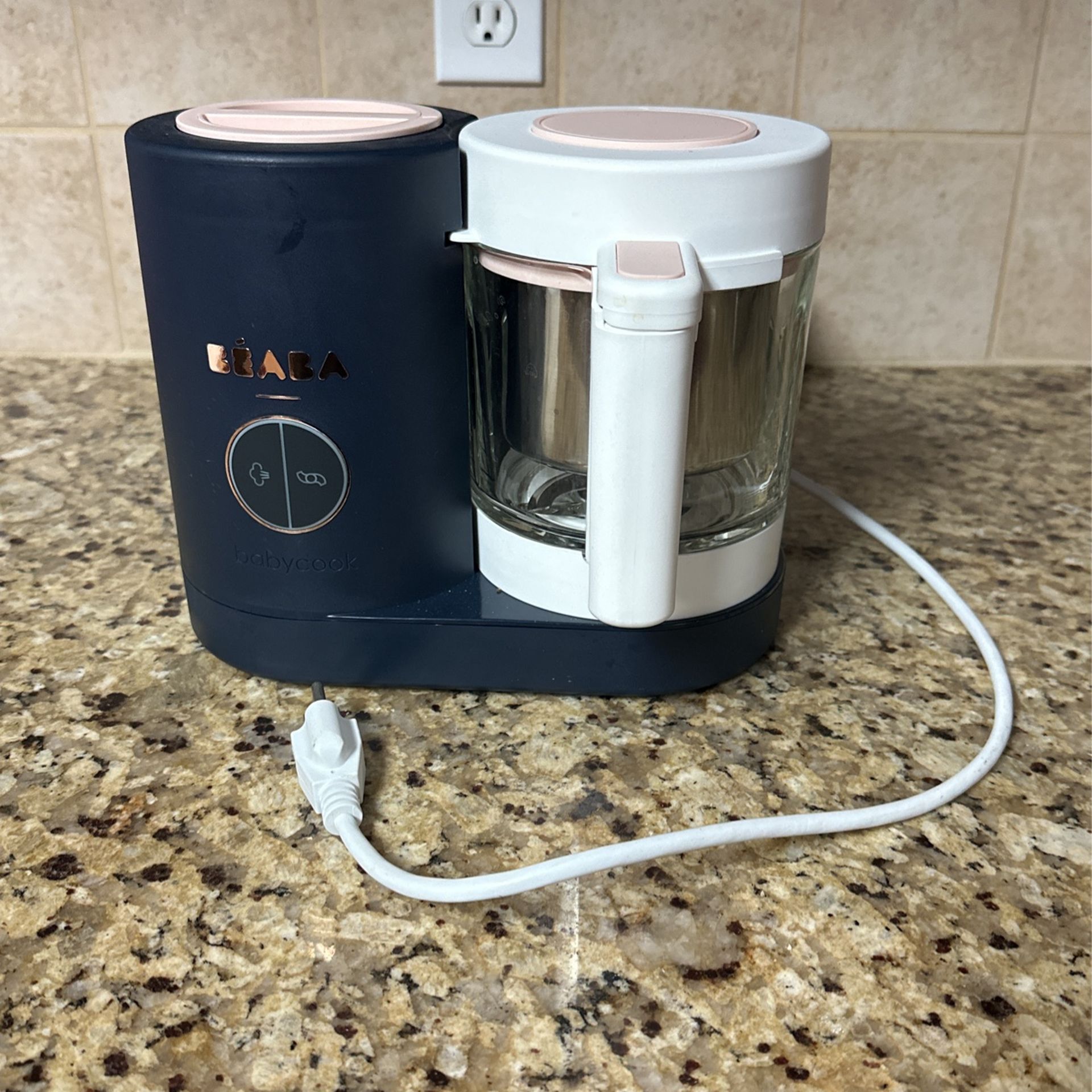 BEABA Babycook Neo Baby Food Maker | Non-Toxic Glass & Stainless Steel | Sustainable Baby Food Processor