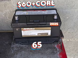 Car Battery Group Size 65