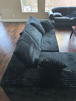 Black Sectional