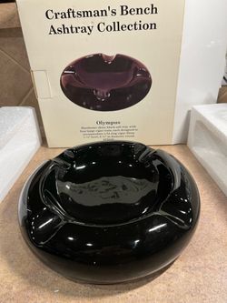 Vintage Craftsman Bench Ashtray Ceramic Collection Ceramic “Olympus” NEW in Box