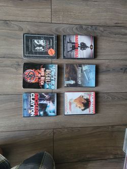 6 DVD Movies, Very Good Conditions.