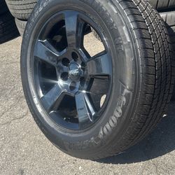 WHEELS OEM 20” STOCK CHEVY SILVERADO