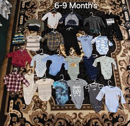 6-9 Month Baby Boy Clothing Bundle