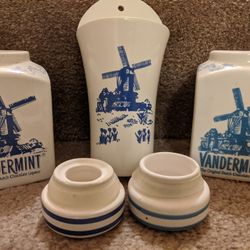 Sugar vessels and Flower Vase