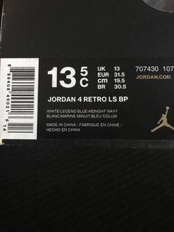Jordan 4 retro last bs