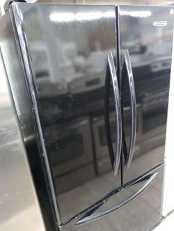 KitchenAid black french door refrigerator - Free delivery