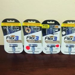 Bic Flex3 Razors Bundle- X Streets Ray/Higley 