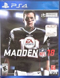 PS4 Game: Madden 18
