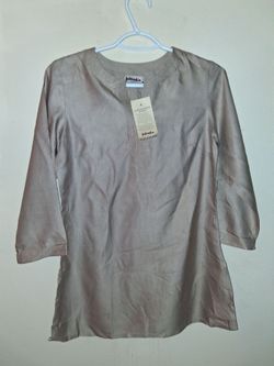 Fabindia Kurta Tunic with Gold Trim