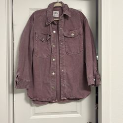 Oversized Jean Jacket (size S)
