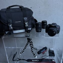 Canon EOS Rebel T5i DSLR Camera Bundle!