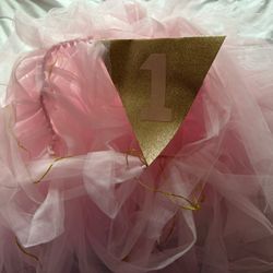 One High Chair Skirt For Girls 