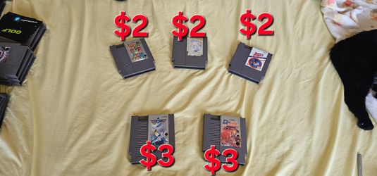Nintendo nes Games $2 $3 each